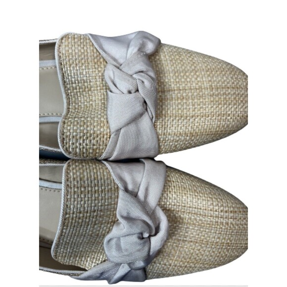 Violet & Red Slip Loafers Woven Look Almond Toe Size 8.5 - Picture 7 of 10